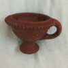 clay dhoop daani, mitti dhoop daani, dhoop daani with handle, incense holder clay, terracotta dhoop stand, handmade dhoop daani, pooja dhoop burner, loban burner clay, sambrani dhoop holder, clay incense burner, traditional dhoop stand, eco-friendly incense holder, clay camphor burner, spiritual clay items, mitti dhuni stand
