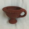 clay dhoop daani, mitti dhoop daani, dhoop daani with handle, incense holder clay, terracotta dhoop stand, handmade dhoop daani, pooja dhoop burner, loban burner clay, sambrani dhoop holder, clay incense burner, traditional dhoop stand, eco-friendly incense holder, clay camphor burner, spiritual clay items, mitti dhuni stand