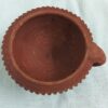 Clay Dhoop Daani with Handle BIG (2) clay dhoop daani, mitti dhoop daani, dhoop daani with handle, incense holder clay, terracotta dhoop stand, handmade dhoop daani, pooja dhoop burner, loban burner clay, sambrani dhoop holder, clay incense burner, traditional dhoop stand, eco-friendly incense holder, clay camphor burner, spiritual clay items, mitti dhuni stand