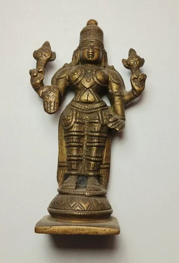 Shree Hari Brass Statue with Pran Pratistha