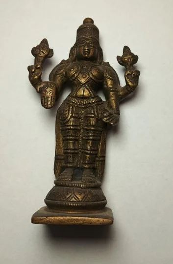 Shree Hari Brass Statue with Pran Pratistha